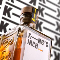 King's Inch Whisky Brand Identity and Bottle Packaging Design