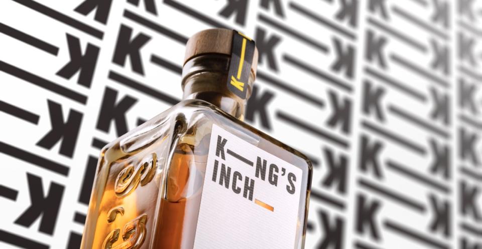 King's Inch Whisky Brand Identity and Bottle Packaging Design