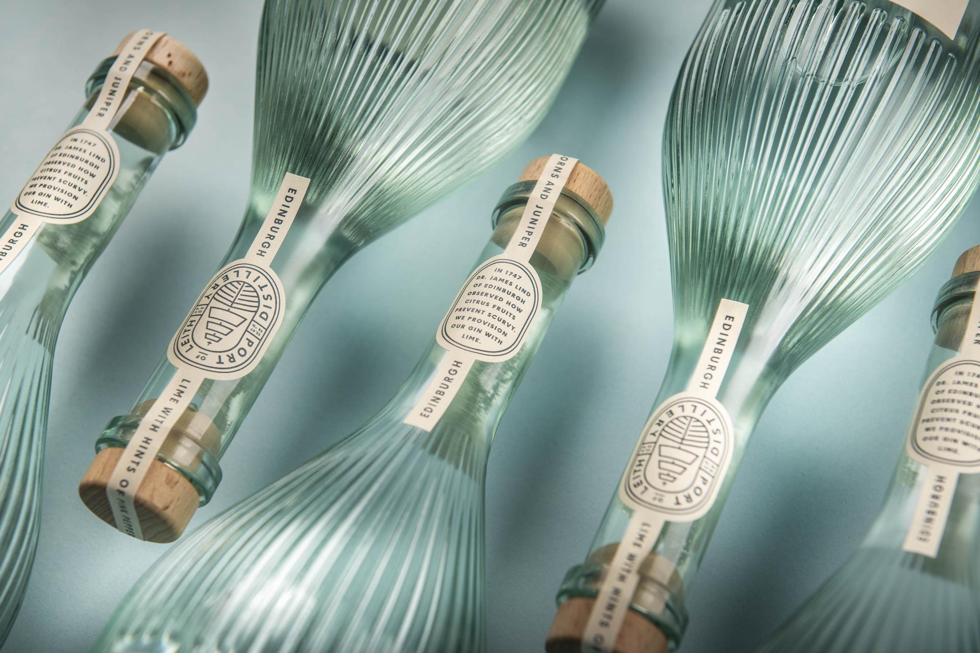 Lind & Lime Gin Bottles