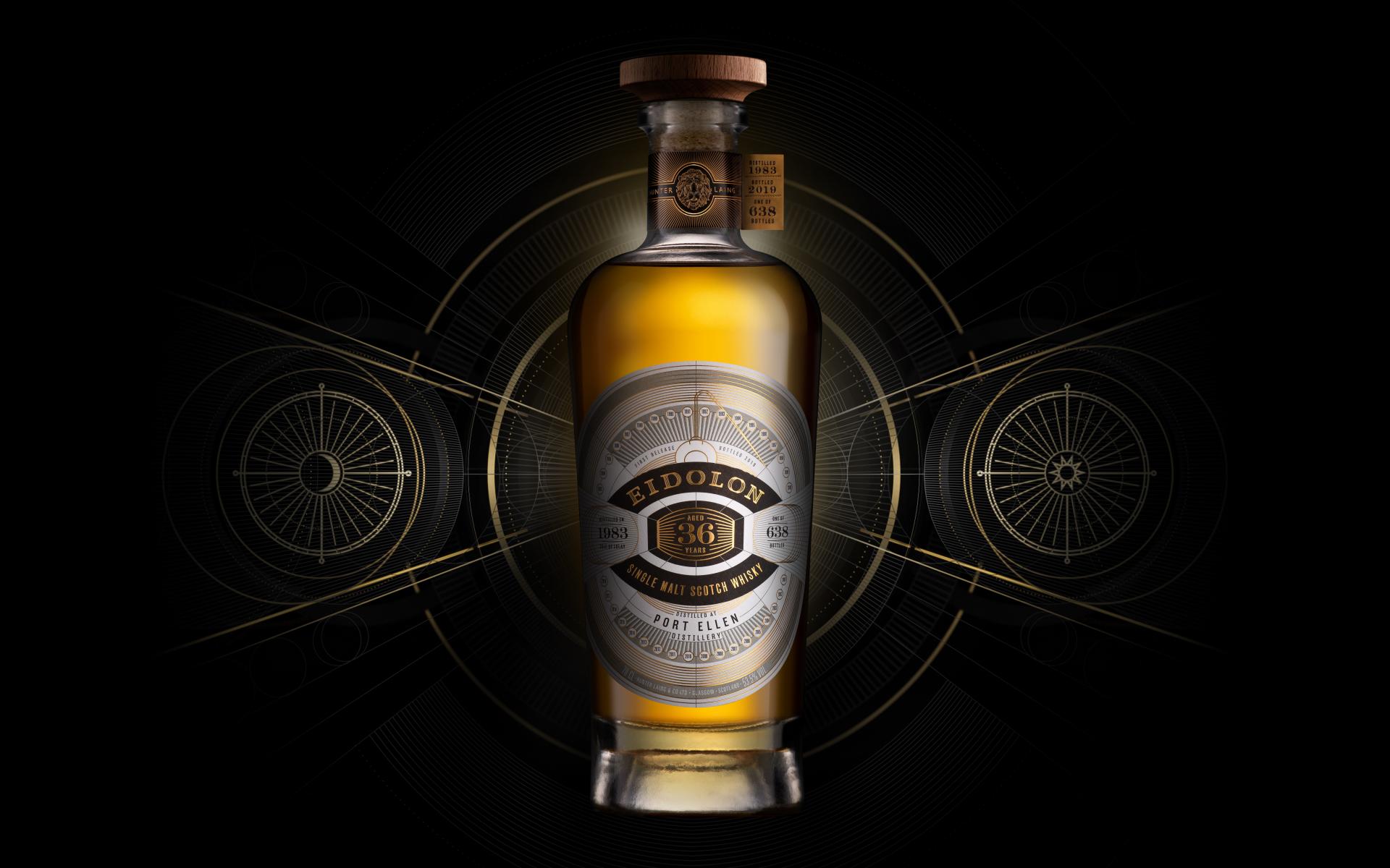 Eidolon whisky brand and packaging design