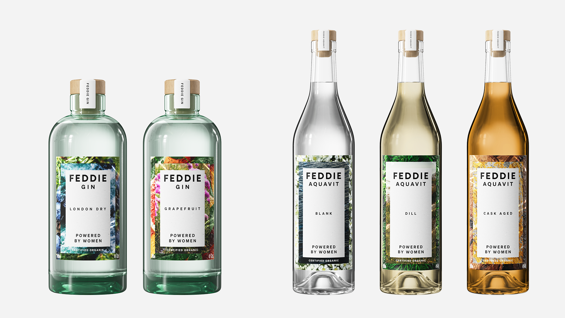 Feddie Gin Aquavit Packaging Design Experts