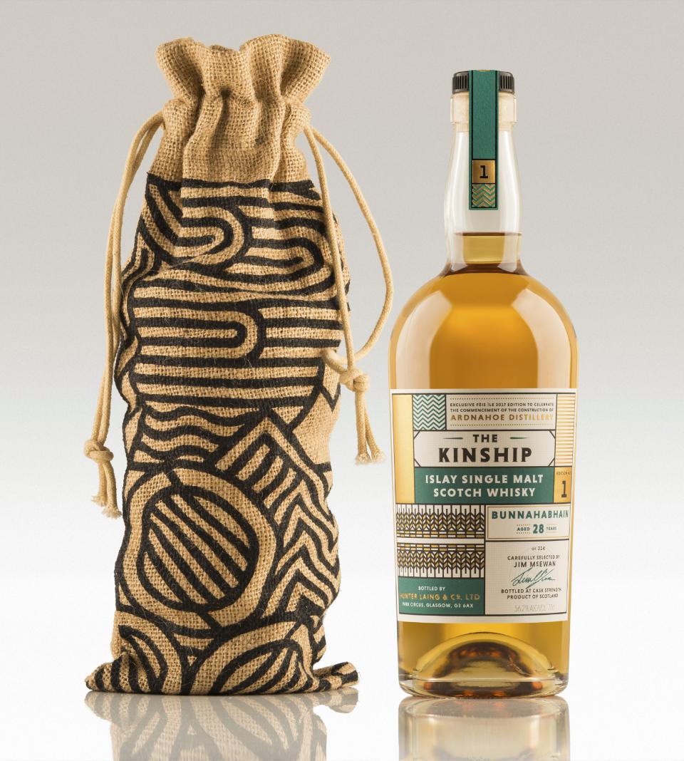 Ardnahoe Kinship Islay Whisky Collection brand and Packaging