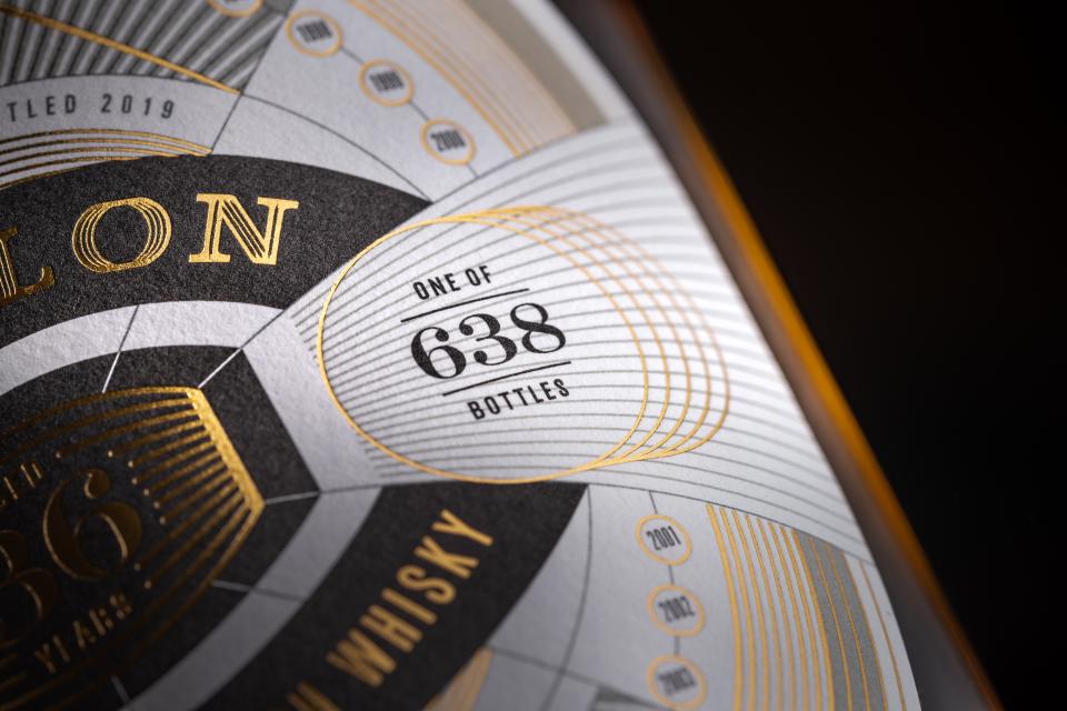 Eidolon whisky brand and packaging design