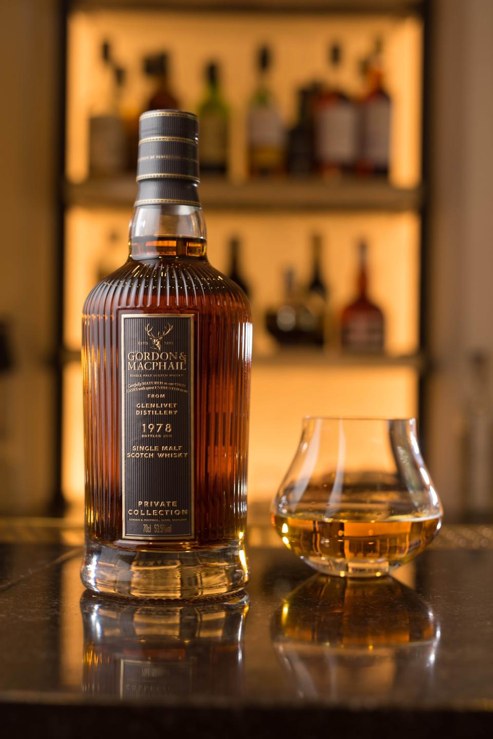 Gordon & Macphail whisky portfolio packaging
