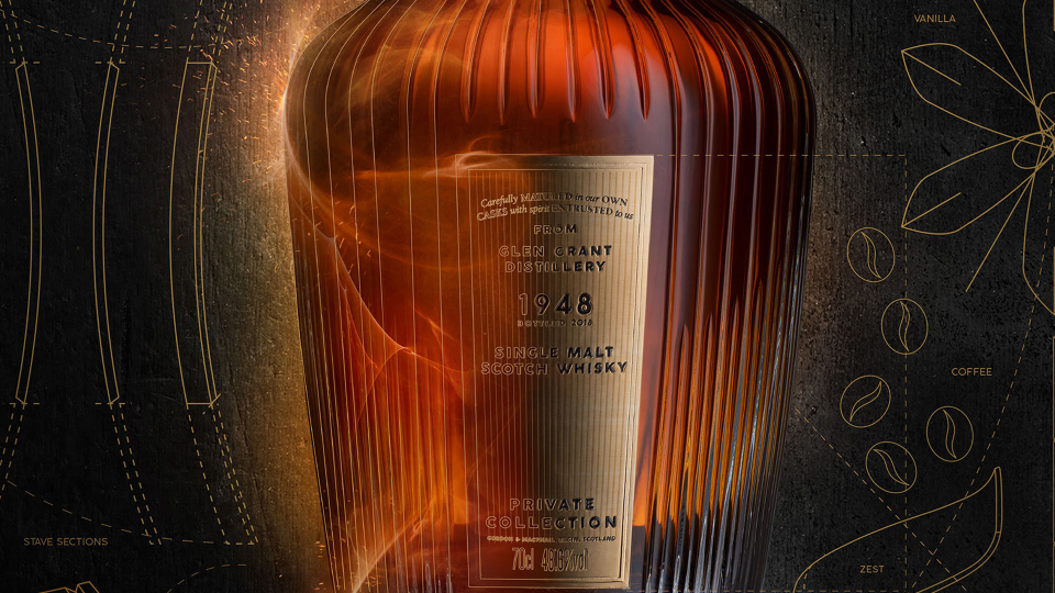 Gordon & Macphail whisky portfolio packaging