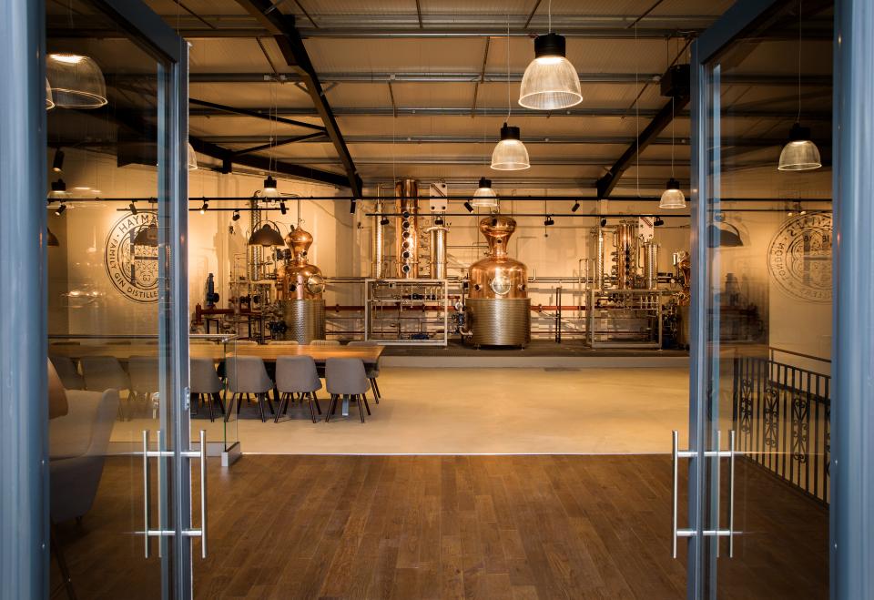 Hayman's Gin Distillery Experience Copper Stills
