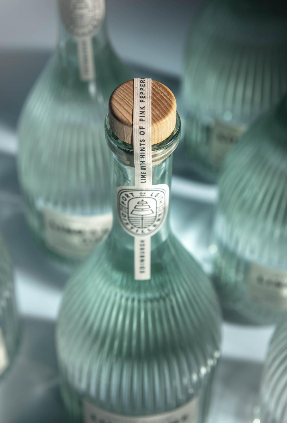 Lind and Lime Gin Bottle Brand Packaging