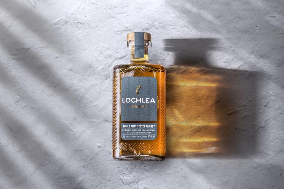 Lochlea Whisky brand and packaging